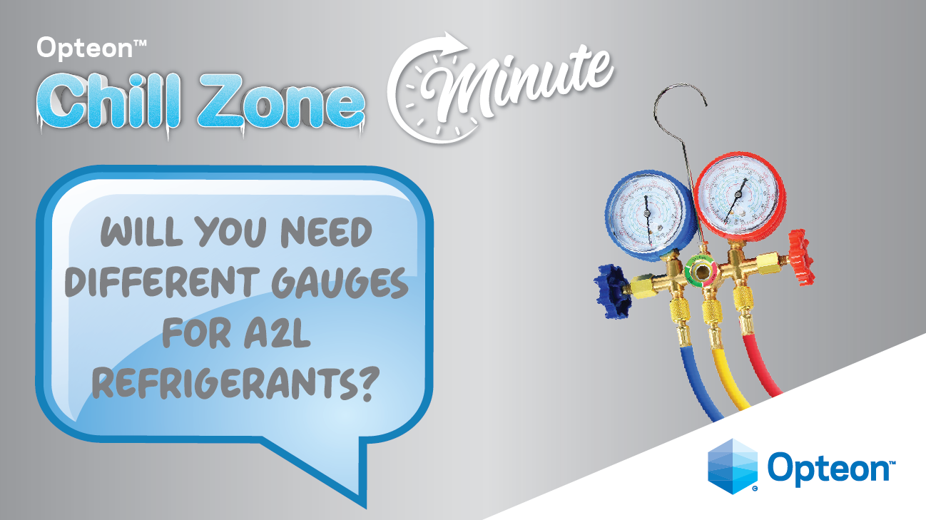 Will I need a different gauges for A2L refrigerants?